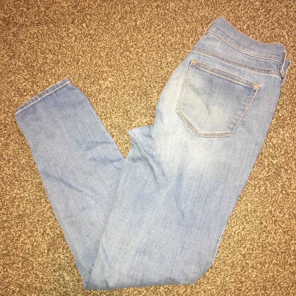 J.Crew light wash stretch jeans size 27/28